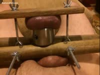 Crazy Russian teacher unbelievably inserts his cock in the vice